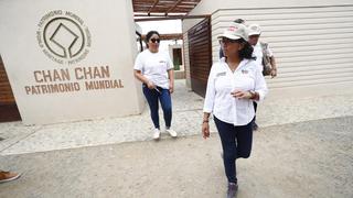 Trujillo: Ministra de Cultura supervisó los trabajos de protección del Complejo Arqueológico Chan Chan