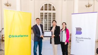 Beneficencia de Lima e Inkafarma se unen para brindar productos de primera necesidad a niños y adultos mayores