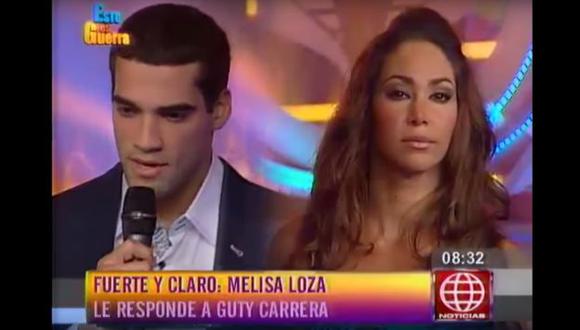Melissa Loza aseguró que ‘no tiene problemas’ con regreso de Guty Carrera a ‘Esto es guerra’. (Captura de TV)