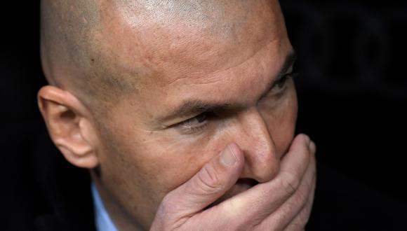 Bajo la dirección de Zinedine Zidane, Real Madrid recibe este miércoles a París Saint-Germain por la Champions League en el estadio Santiago Bernabéu. (AFP)