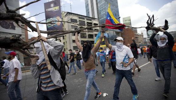 Continúan las protestas en Venezuela contra el régimen de Nicolás Maduro. (AP)