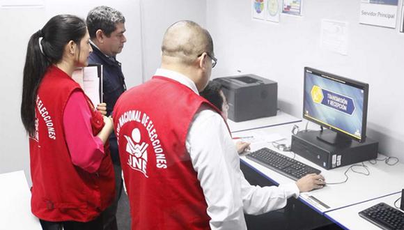 JNE verificará buen funcionamiento del software a emplear el domingo 7 de octubre. (Foto: Agencia Andina)
