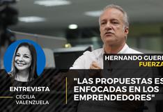 Hernando Guerra García: “Las propuestas estás enfocadas en los emprendedores”