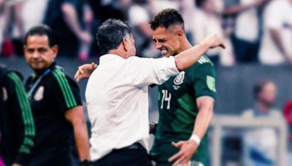 'Chicharito' Hernández le dedicó unas emotivas palabras a Osorio, que puso punto final a su vínculo con la FMF. (Foto: Instragram)