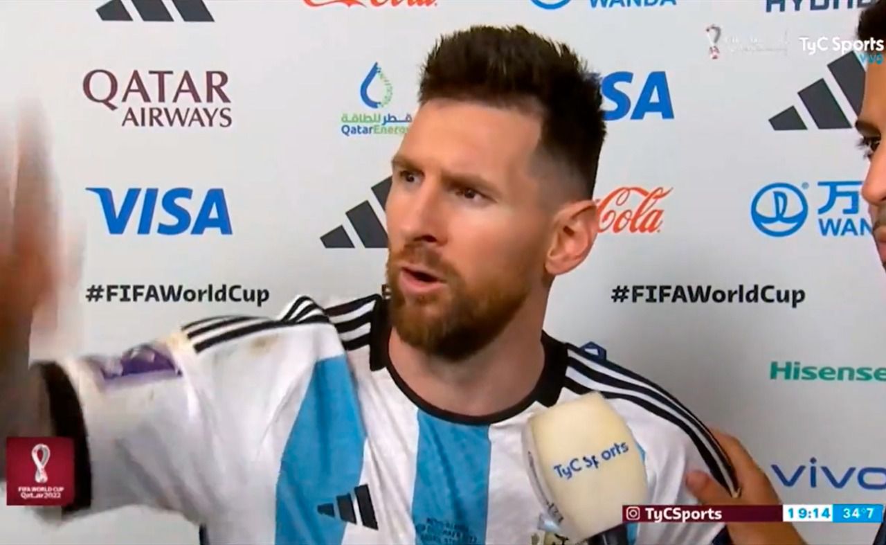 ¿A quién le dijo "bobo" Lionel Messi tras eliminar a Países Bajos?