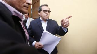 Ricardo Pinedo cuestiona actuación de la Fiscalía en intervención a Alan García