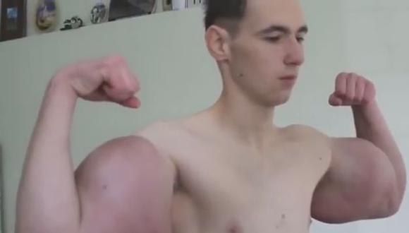 'Hulk ruso' pierde sus músculos. (YouTube)