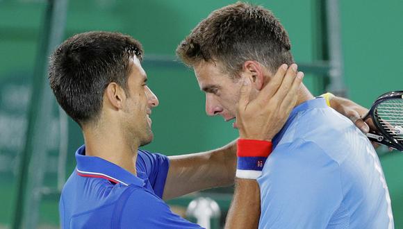 Novak Djokovic vs. Juan Martín Del Potro se enfrentarán por primera vez en una final. (Foto: AP)