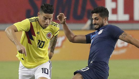 James Rodríguez es la máxima estrella Colombia para enfrentar a Costa Rica. (Foto: AP)