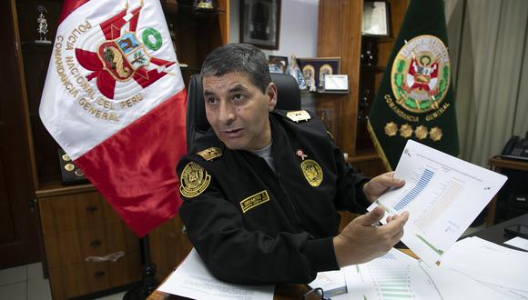Fuentes al interior del Mininter y la Policía aseguraron a Perú21 que Cervantes saldría del cargo, aunque no estaba claro quién lo reemplazaría ni cuándo se haría público. (Foto: EDUARDO CAVERO / GEC)