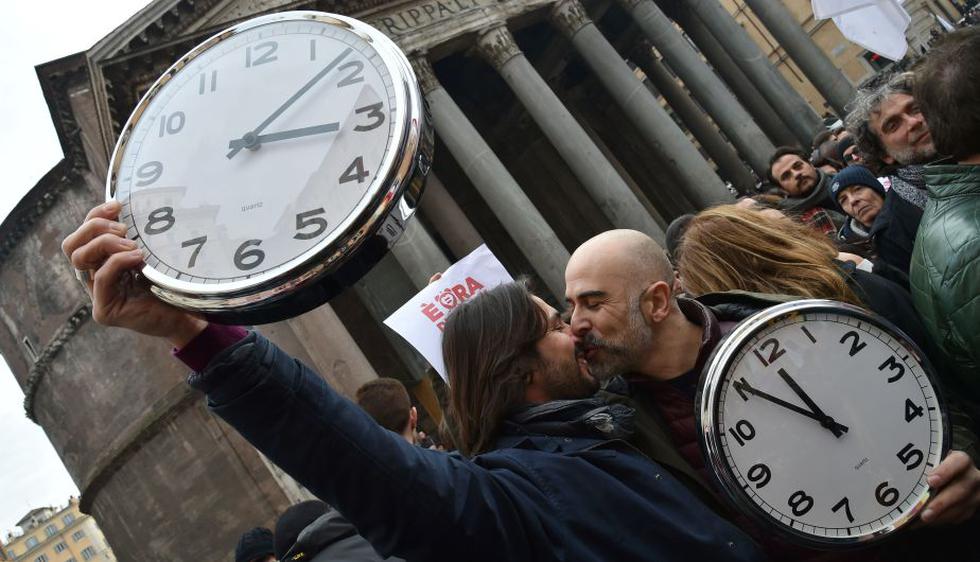 Miles de ciudadanos piden al gobierno de Italia aprobar la Unión Civil. (AFP)