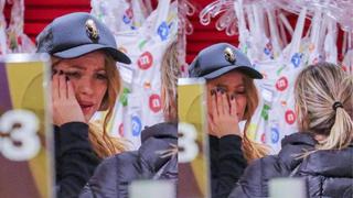 Captan a Shakira llorando: fans preocupados por gestos desgarradores de la cantante 