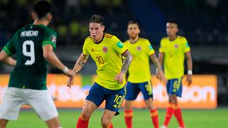 Colombia sigue con vida tras golear 3-0 a Bolivia en casa por Eliminatorias
