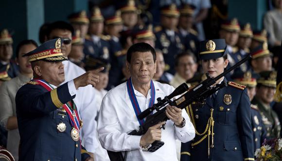 Las declaraciones del mandatario podrían ser utilizadas en la Corte Internacional de Justicia, que estudia dos denuncias presentadas contra Duterte. (Foto: AFP)