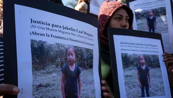 Los congresistas de Estados Unidos pidieron que se realice una investigación independiente sobre la muerte de Jakelin Caal.  (Foto: AFP)