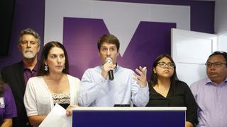Partido Morado convoca a elecciones internas para el 29 de noviembre
