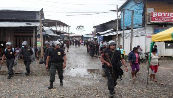 Madre de Dios: Policía cierra 25 prostíbulos en zonas de minería ilegal. (Andina)