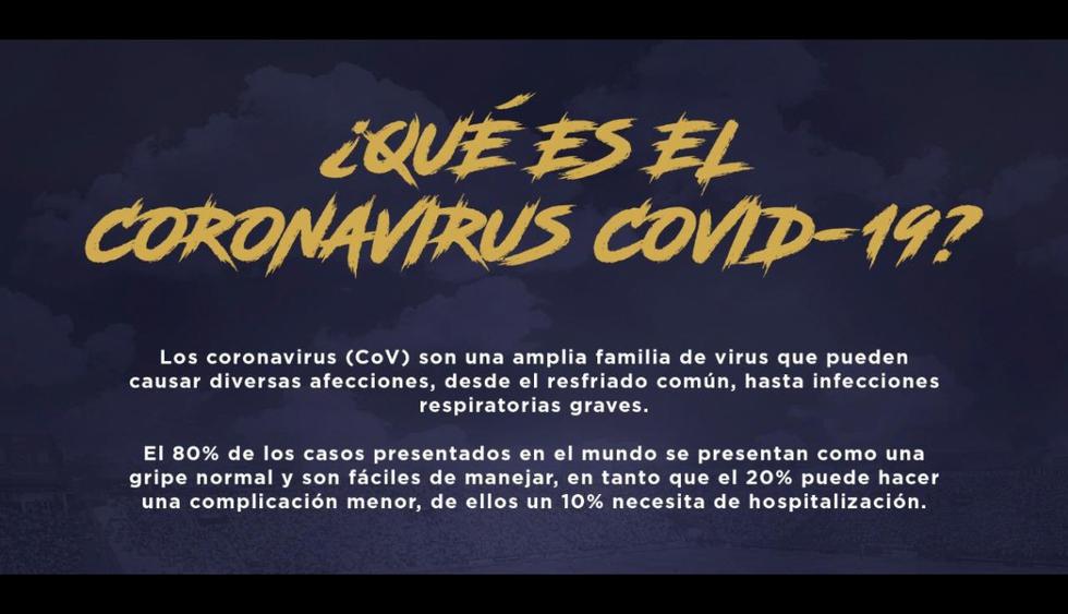 Alianza Lima y sus mensajes por la pandemia del Coronavirus