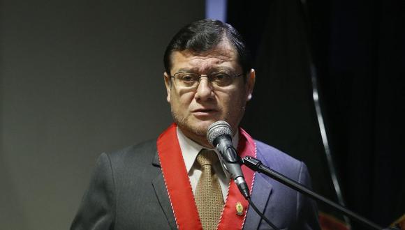 Jorge Chávez Cotrina también remarcó que en el Perú no hay persecución política y que César Hinostroza es requerido por graves delitos. (Foto: GEC / Video: Canal N)