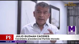 Julio Guzmán:” La gente tiene que decir si quiere o no una nueva constitución”