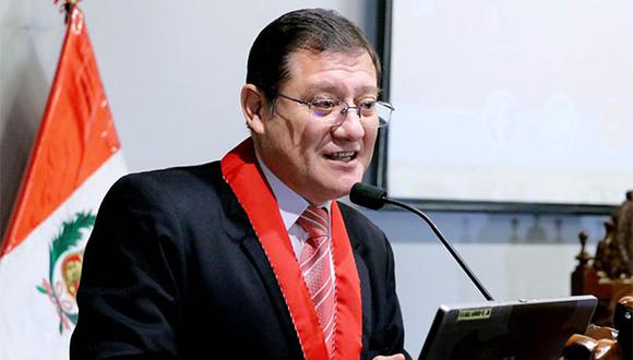 Chávez Cotrina advirtió que aún no se publica las resoluciones que ratifican a su pool de fiscales de crimen organizado y dijo esperar que esta sea expedida a lo largo del día. (Foto: Agencia Andina)