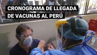 ¿Cuándo llegarán los demás lotes de la vacuna contra el COVID-19 al Perú?
