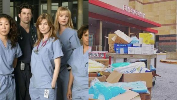 ‘Grey’s Anatomy’ y otras series médicas han donado sus insumos a hospitales y bomberos por coronavirus