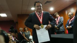 Fiscal Luis Arce es suspendido de sus funciones en el Pleno del JNE