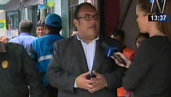 Alcalde reiteró que militares deben patrullar las calles de San Martín de Porres. (Canal N)