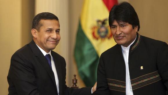 Evo Morales espera reunirse con Ollanta Humala para hablar sobre el tren bioceánico. (Reuters)