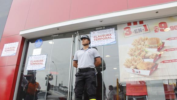 El local de KFC sancionado está ubicado en la avenida Canadá, en San Luis. (Difusión)
