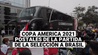 Copa américa 2021: Las postales de la partida de la selección a Brasil