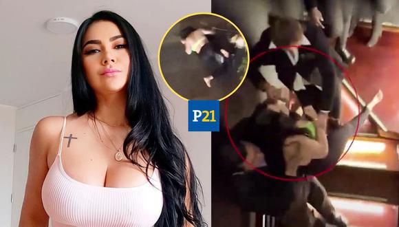 Pilar Gasca protagoniza pelea y es echada bruscamente de bar en Miraflores. (Foto: @pilargasca_oficial / Willax)