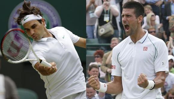 Federer y Djokovic protagonizarán un duelo que sacará chispas. (AP/Reuters)