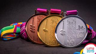 Estas son las medallas que se entregarán en los Juegos Panamericanos y Parapanamericanos