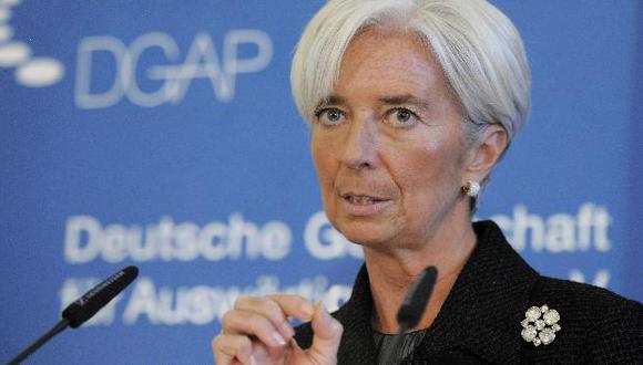 Lagarde está muy preocupada por Italia y España. (AP)
