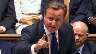 David Cameron "entiende y apoya" decisión de Barack Obama sobre Siria