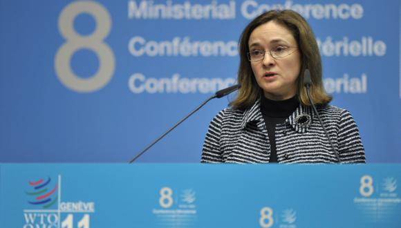 La ministra rusa de Comercio, Elvira Nabiullina, dijo que su país se ha preparado mucho tiempo para este ingreso. (AP)