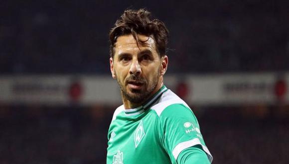 Pizarro amplió su registro como máximo goleador extranjero dela Bundesliga. (Foto: EFE)