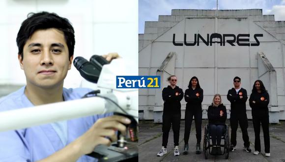 Investigador peruano participa en proyecto que investiga el impacto de los viajes a la luna por parte de los astronautas. (Composición)