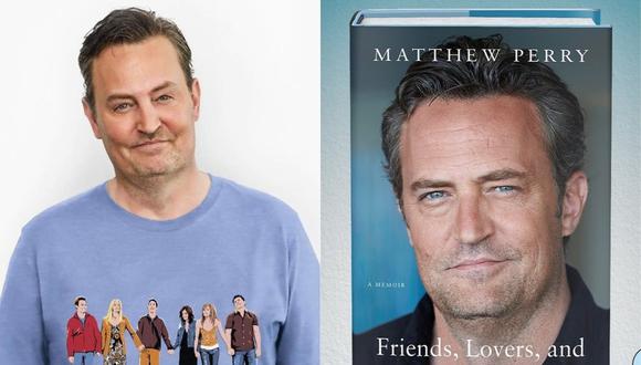 Mattew Perry, el actor de Friends, lanzó un libro con sus memorias