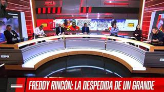 La reacción de Córdoba y Valenciano en vivo por la muerte de Freddy Rincón [VIDEO]