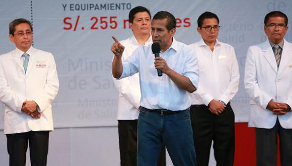 “No hay ciudadanos de primera categoría, de segunda o de tercera; acá tratamos de igualar a todos”, dijo Humala (Presidencia)