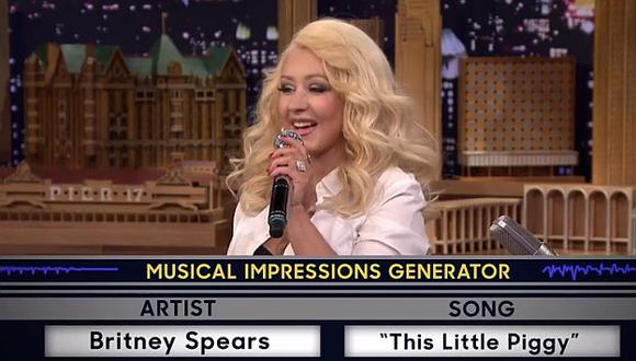 Christina Aguilera demostró una vez más la versatilidad de su voz. (Captura de YouTube)