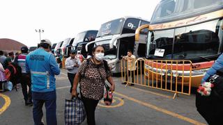 Coronavirus en Perú: El transporte interprovincial podría volver a operar en junio, informó el MTC