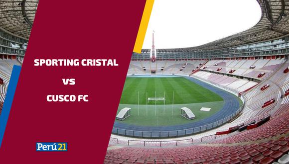 Sporting Cristal vs Cusco FC por la fecha 16 de la Liga 1 (Foto: GEC).