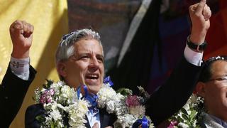 Bolivia: Vicepresidente oficialista y canditato opositor se insultan