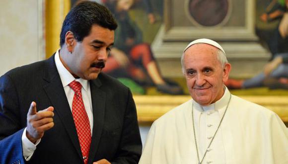 Papa Francisco recibió a Nicolás Maduro en El Vaticano. (PresidencialVen|Twitter)