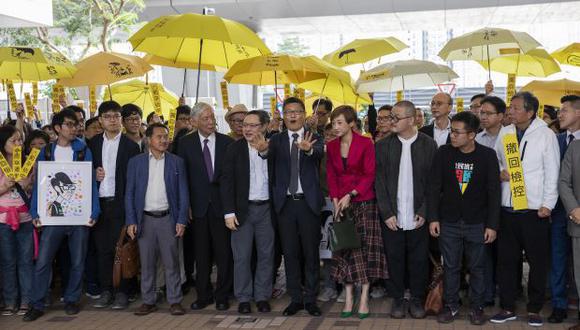 El movimiento Paraguas, que se desarrolló simultáneamente con Occupy Central , funcionó durante 79 días en 2014, pero no logró un sufragio universal genuino en Hong Kong, como fue su misión. (Foto: EFE)