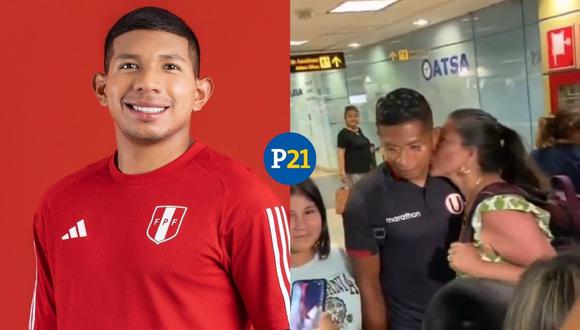 Hincha puso en aprietos a Edison Flores en el aeropuerto. (Foto: Instagram)